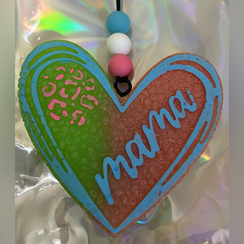 Cactus and sandalwood mama car freshie!